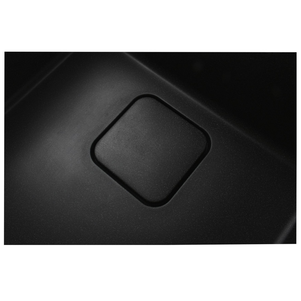 Гранітна мийка Globus Lux BARBORA  графіт 510х510мм-А0001