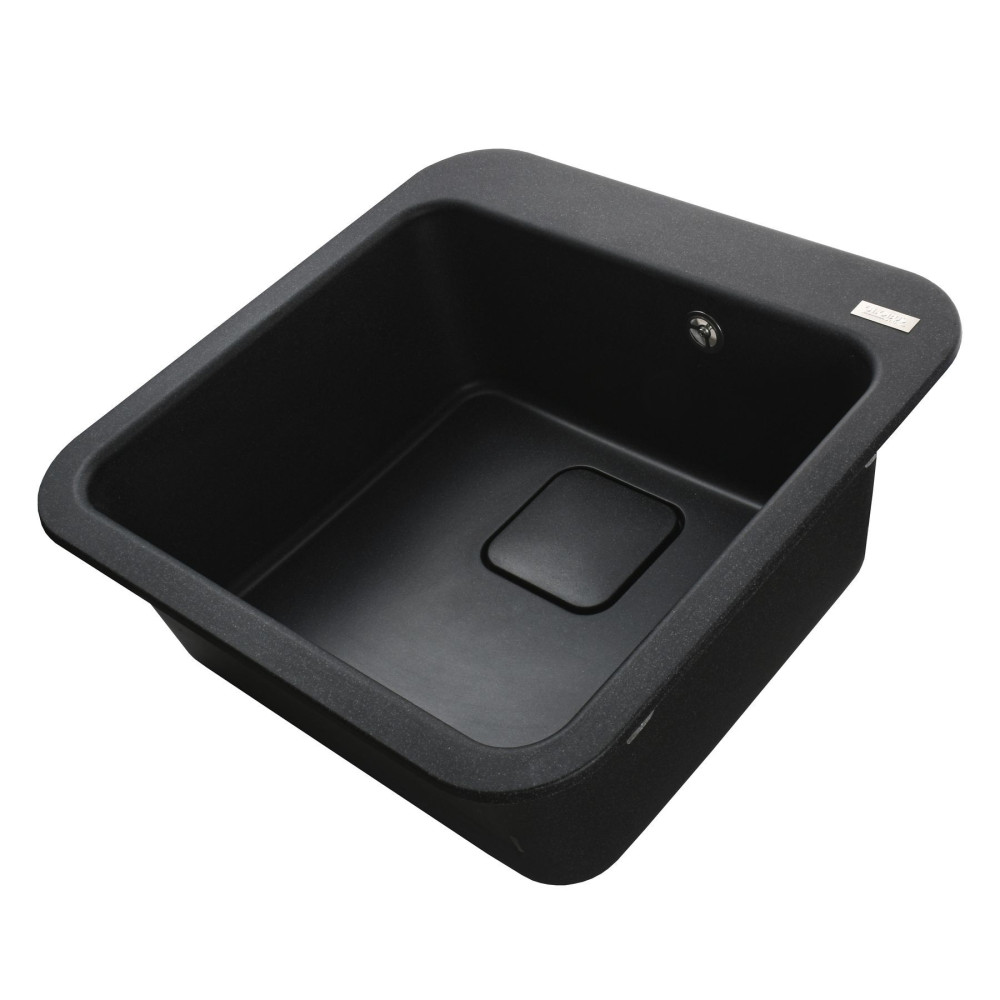 Гранітна мийка Globus Lux BARBORA  графіт 510х510мм-А0001