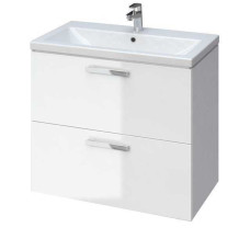 CET 565 Шафка MELAR Шафка  з умивальником  COMO 80 біла