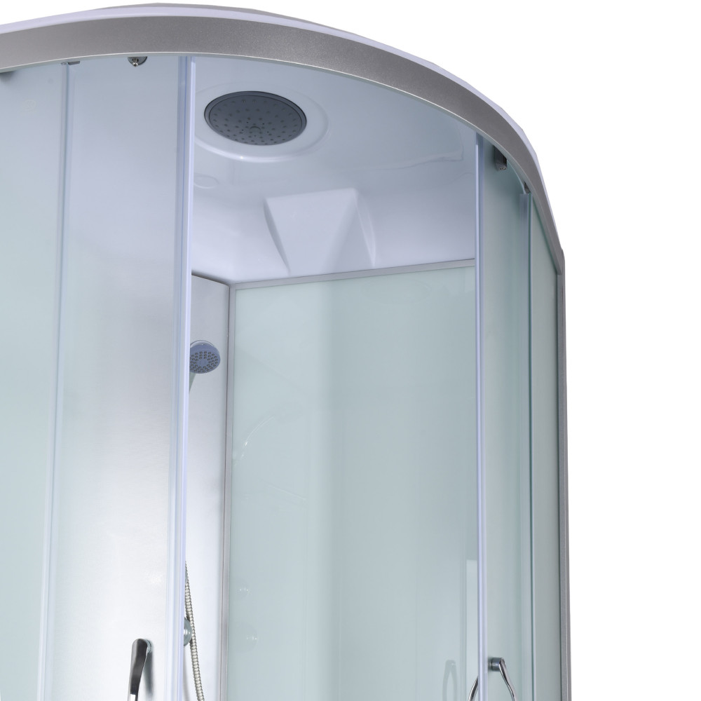 Душовий бокс півкруглий BUG H90FWS (H90W) BRAVO (3уп.)