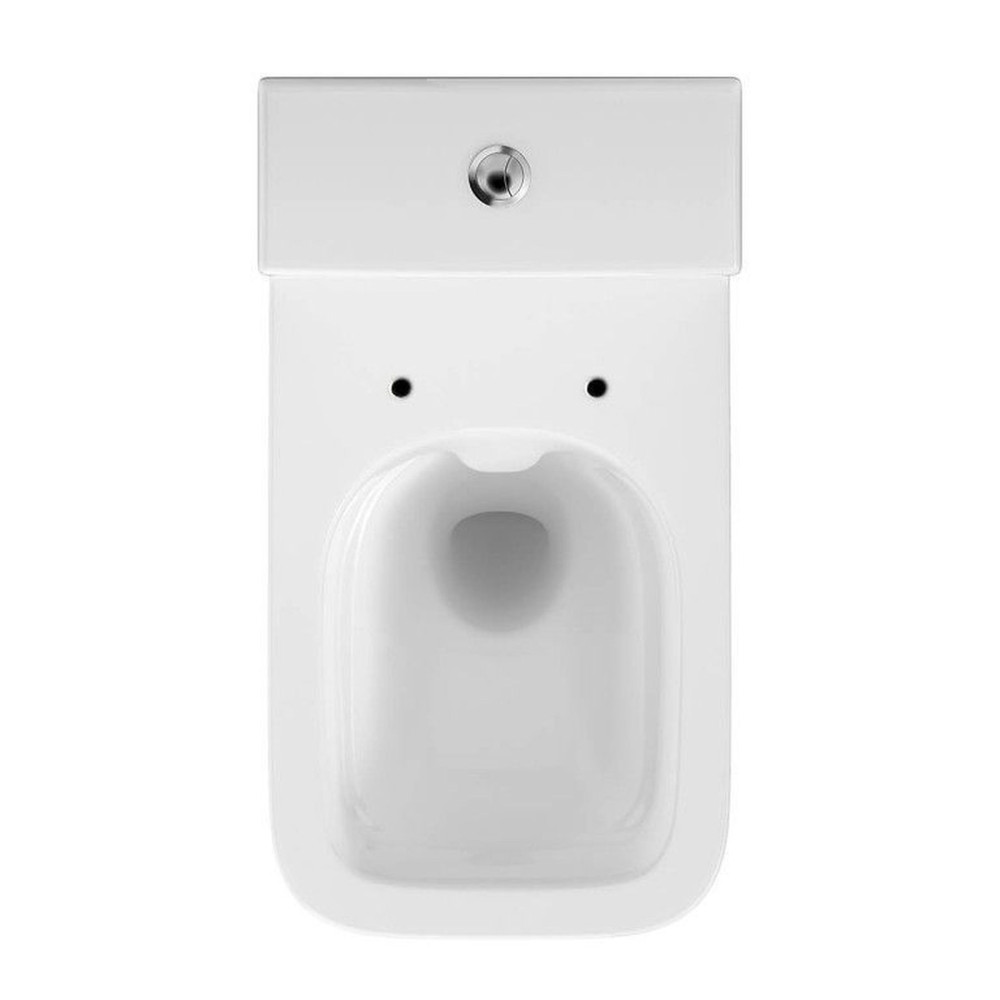 Унітаз компакта Cersanit CREA 010/020 SQUARE з сидінням дюропл SLIM LIFT (без бачка)