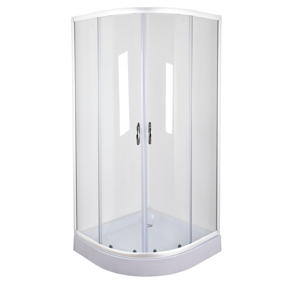 Душова кабіна півкругла WISLA L90TW (L90WT) BRAVO (2уп.)