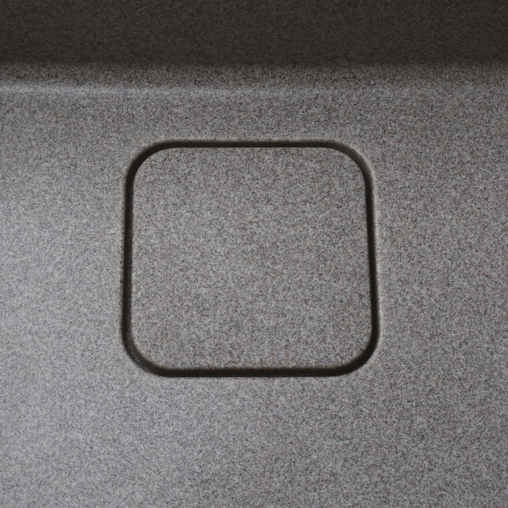 Гранітна мийка Globus Lux BARBORA мокко 510x510мм