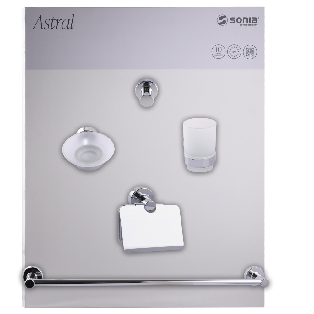 Набір аксесуарів для ванної SONIA ASTRAL KIT( 5 предметів)  183173