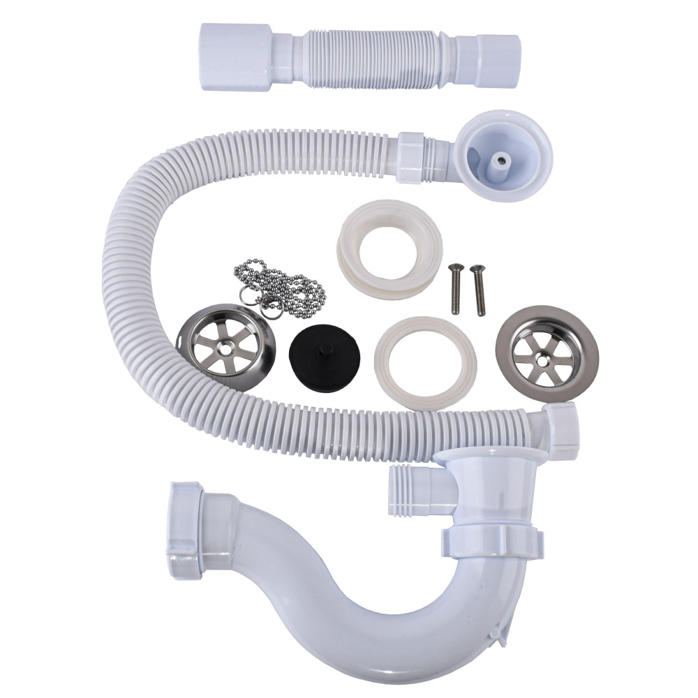 Сифон гнучкий для ванни ″Хвиля″ В0110 SOLOPLAST