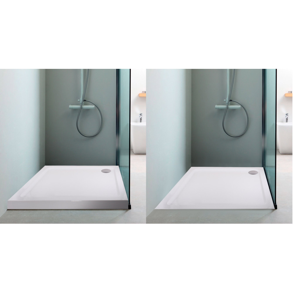 Душовий піддон квадратний BOBR SS100I BRAVO (2уп.)