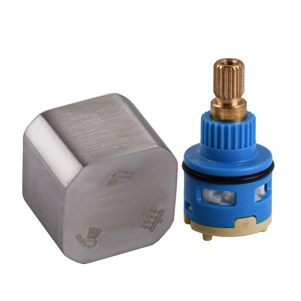 SC-SKU-200-Кран-Букса переключення з квадратною рукояткою. д/душ систем SUS, 3-х ходова