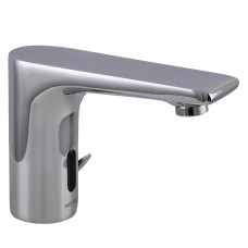 Змішувач сенсорний для умивальника HOTEC 19.117-DC/AC (220V/6V) з трансформатором