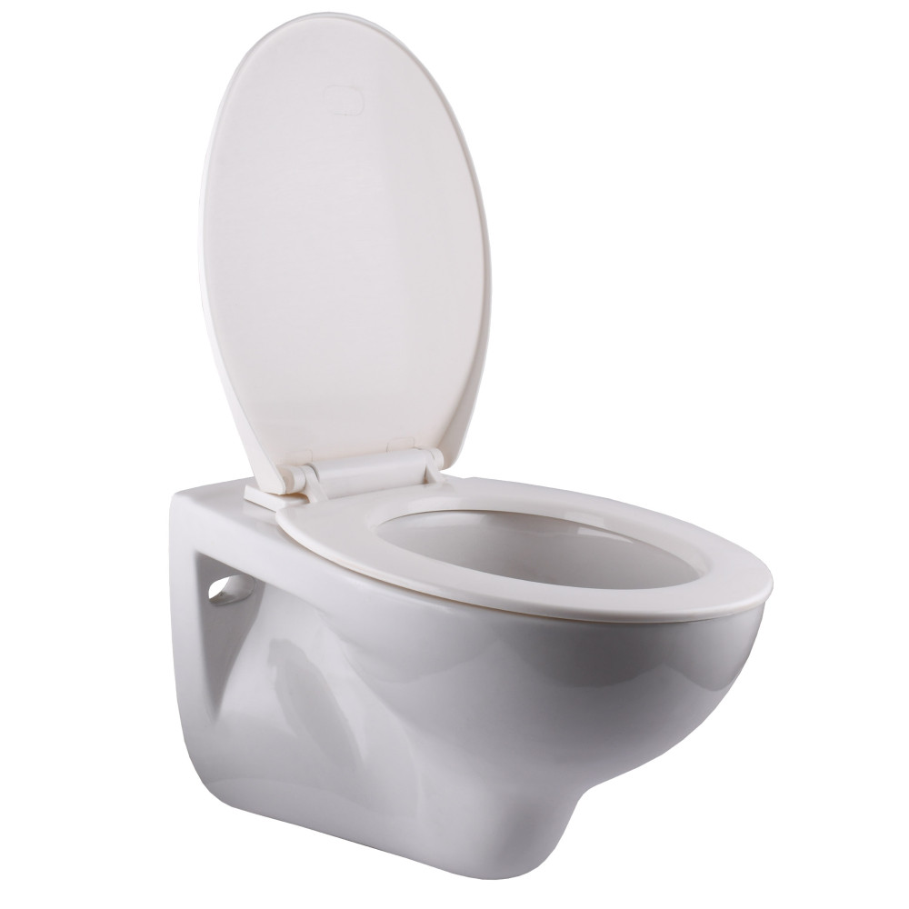 УНІТАЗ ПІДВІСНИЙ VERONA з поліпропіленовим сидінням   WHB-VER-PP