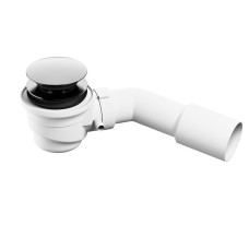 СИФОН ДЛЯ ОКРЕМОСТОЯЧОЇ ВАННИ З СИСТЕМОЮ CLICK-CLACK,ХРОМ