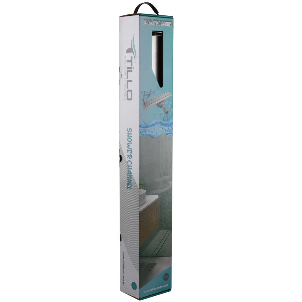 Трап лінійний душовий TILLO TM256-C-70