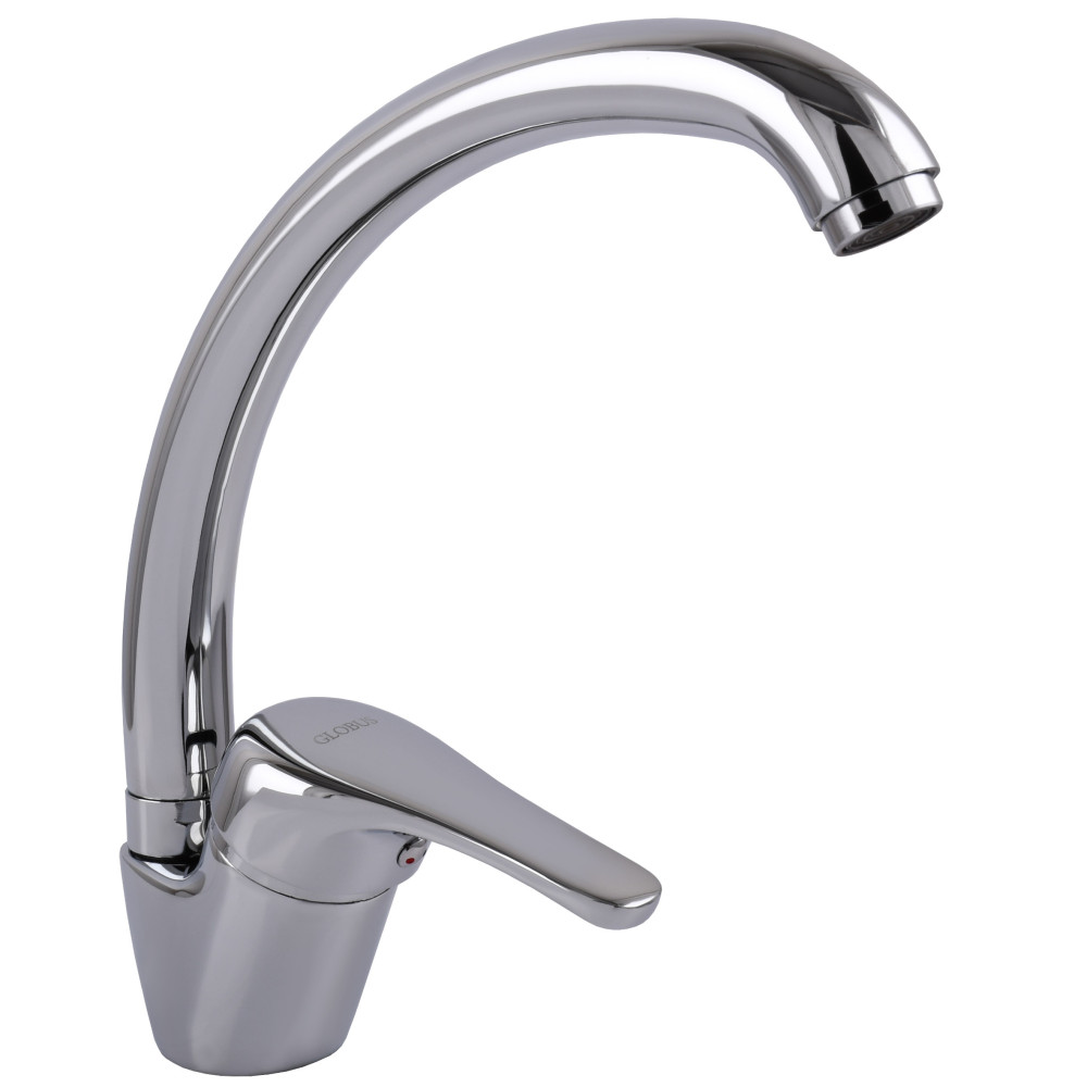 Змішувач для кухні Globus Lux Solly GLSO-0103S-WH без шлангів