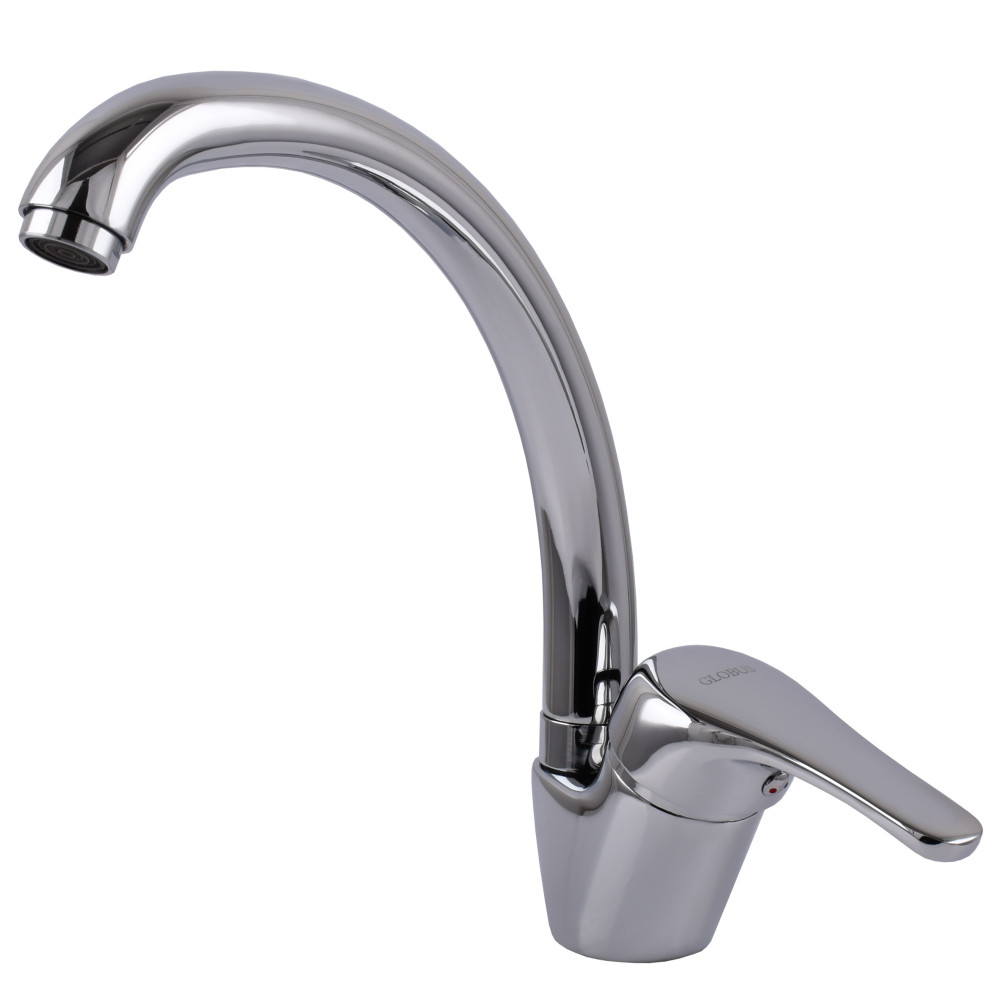 Змішувач для кухні Globus Lux Solly GLSO-0103S-WH без шлангів