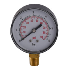 Манометр  Italtecnica 0-6RAD 1/4″ (A32-2IT)