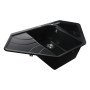 Гранітна мийка Globus Lux  GARDA чорний 1000х500мм-А0002