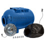 Гідроакумулятор  100л Zilmet ultra-pro 10bar  гор ( 1100010005 )