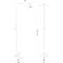 Душова система Globus Lux SICILIA VAN-SBQ-SH-02-304