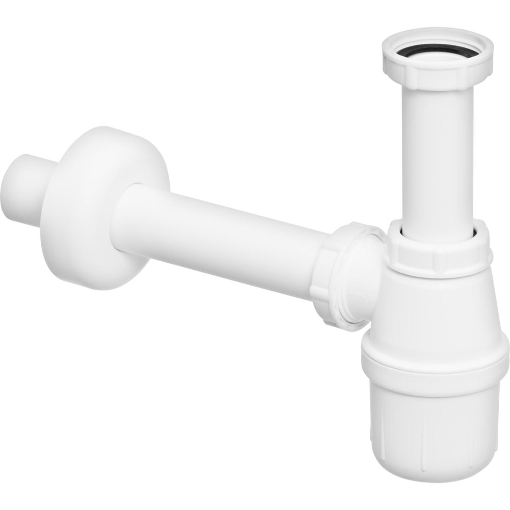 Сифон для раковини  VIEGA 1 1/4″х1 1/4″  пластик білий бутил. б/г 108694