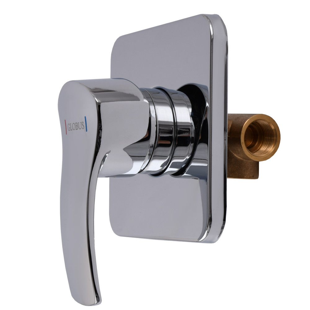 Змішувач для душу Globus Lux QUEENSLAND GLQU-0105S