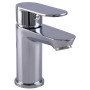 Змішувач для умивальника TOPAZ BARTS TB 07201-H36 висота H-130мм ,шланги TAQ-M1055,D35