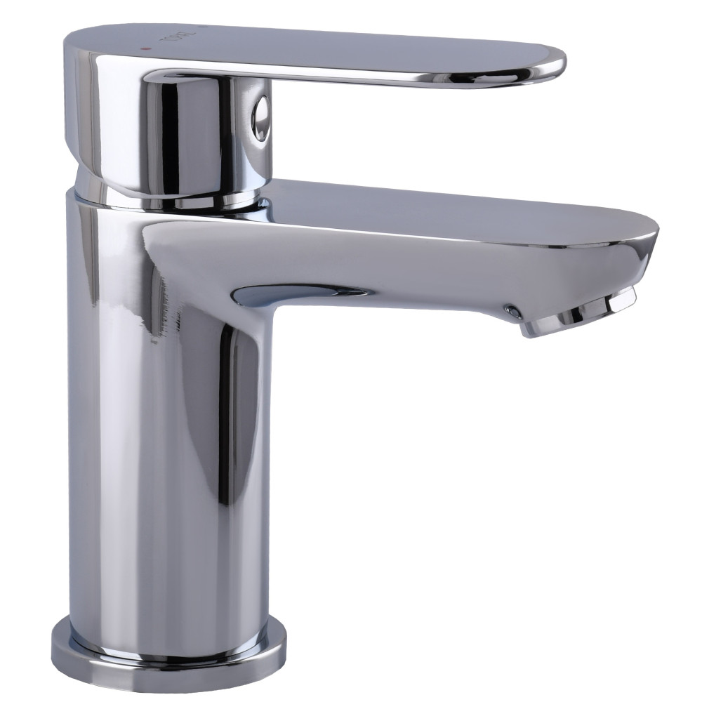 Змішувач для умивальника TOPAZ BARTS TB 07201-H36 висота H-130мм ,шланги TAQ-M1055,D35
