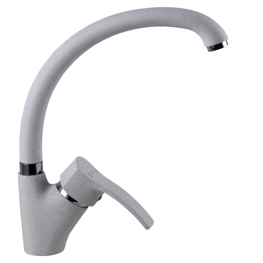 Змішувач для кухні Globus Lux QUEENSLAND GLQU-0203S-BIG-7-WHITE