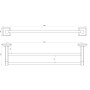 Тримач рушників TOPAZ TKB 9911/45