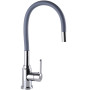 Змішувач для кухні DOMINO ELLIPSE DCC-203L-GRAY