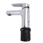 Змішувач для умивальника TOPAZ CAPRI TCA 15207-H44 картридж D25,H=140,  шлангиTAQ-M0855