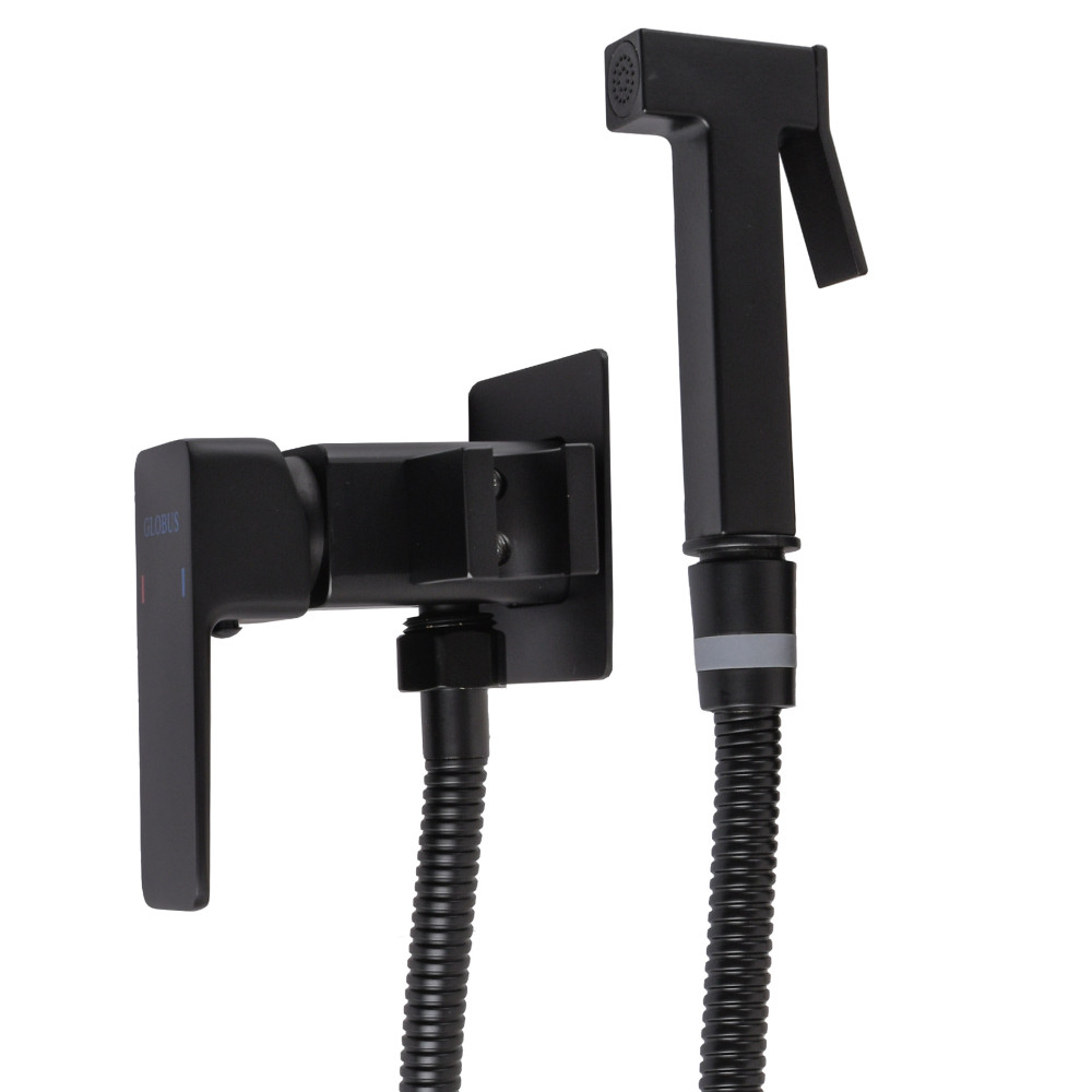 Змішувач гігієнічний Globus Lux Milano GLM-0-106MIX-BB