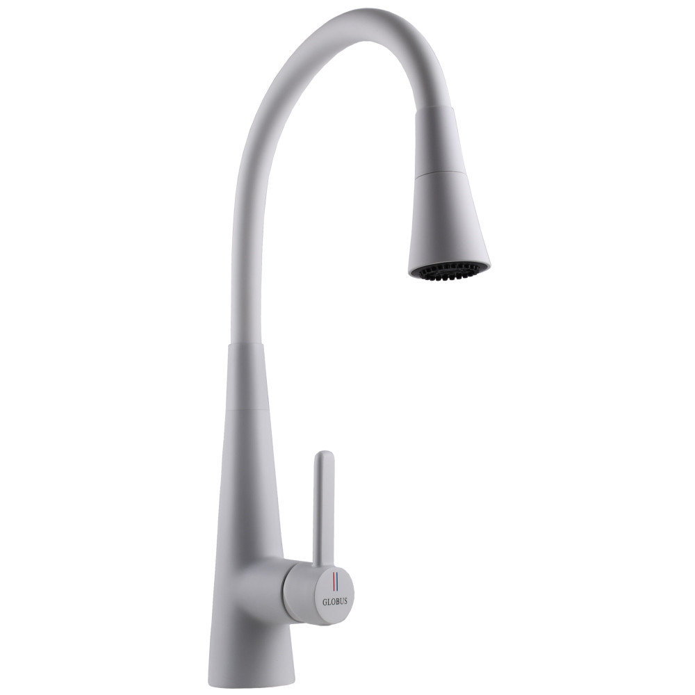 Змішувач для кухні Globus Lux LAZER Pro GLPR-203SM-WM