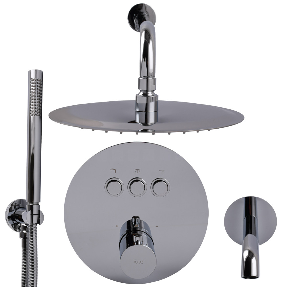 Душова система вбудована TOPAZ LOFT TLF 32117-L06-C-Termostat