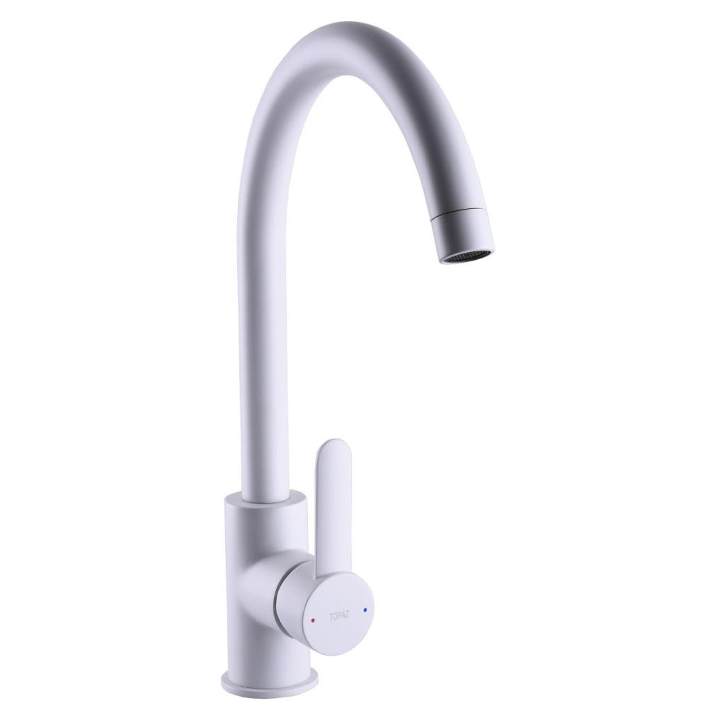 Змішувач для кухні TOPAZ CORSICA TC 8809-H48-W-S(WW)