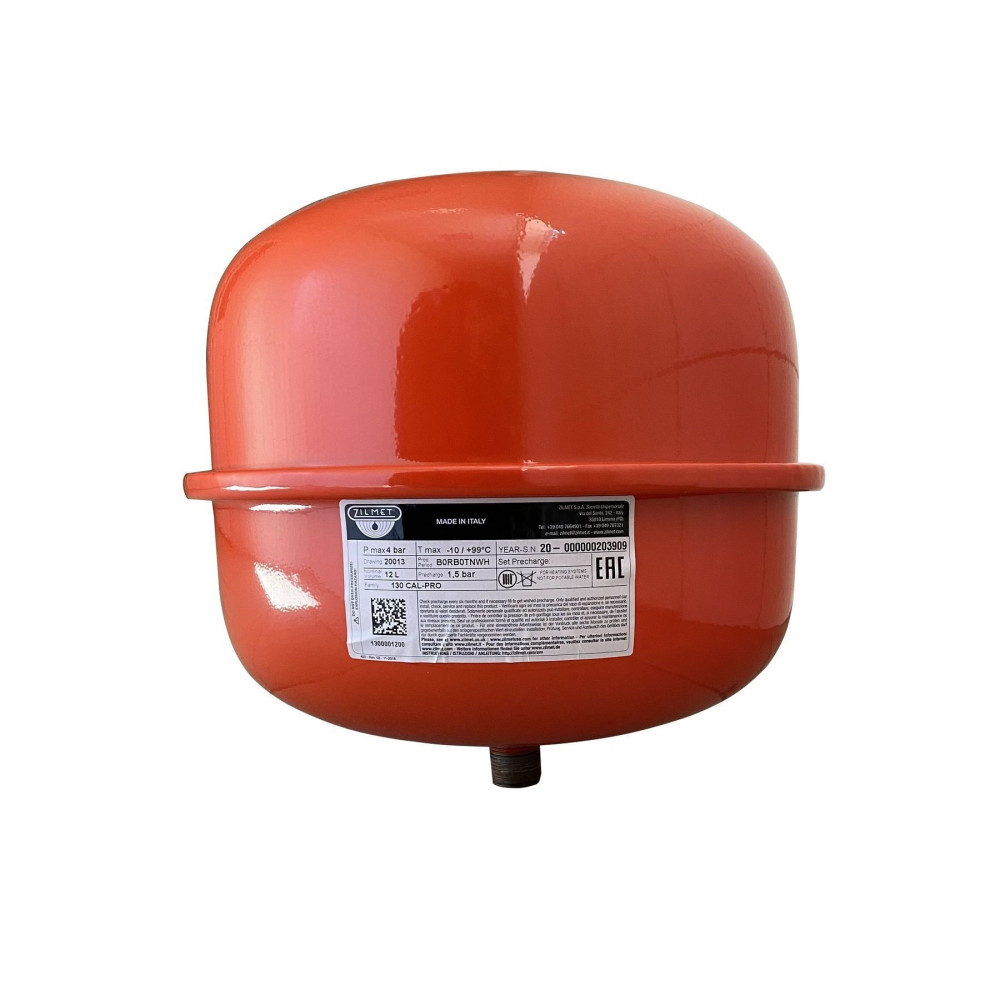 Бак Zilmet cal-pro для систем опалення   12л. 4bar ( 1300001200 )