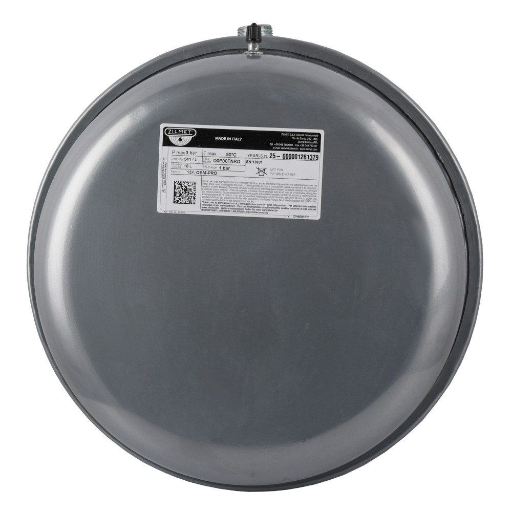 Бак Zilmet oem-pro для монтажу в котли Арт 541 10л. 3bar ( 13A6001011 )