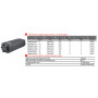 Бак Zilmet oem-pro для монтажу в котли Арт. 537  6л 3/4″ 3bar прямокутний ( 13N6000619 )