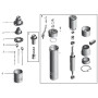 Насос свердловинний шнековий VOLKS pumpe 3QGD 1,5-70-0,37кВт 3 дюйма + кабель 15м