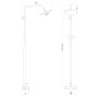 Душова система Globus Lux ONTARIO GLO-0005