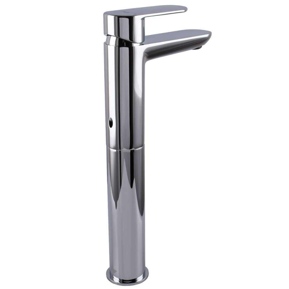 Змішувач для умивальника TOPAZ BARTS TB 07203-H36 високий H-305мм ,на гайці,шланги TAQ-M1055,D35