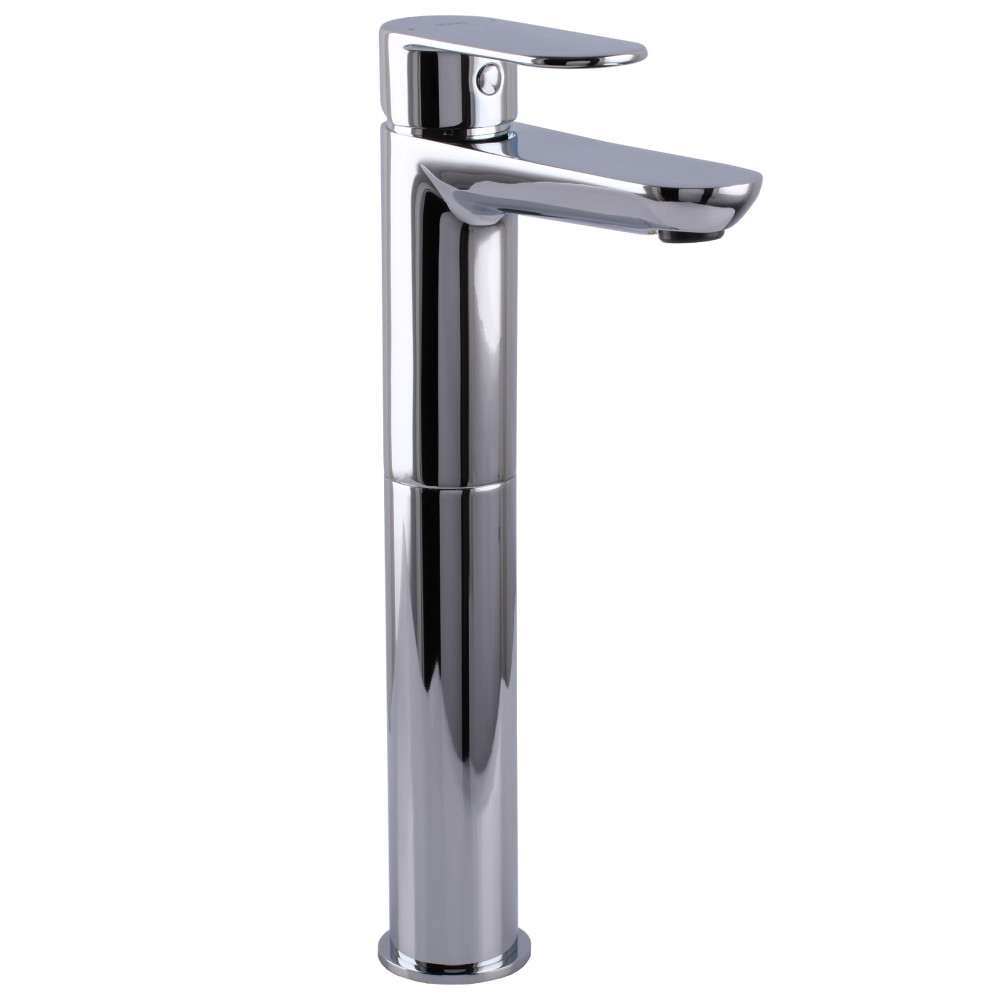 Змішувач для умивальника TOPAZ BARTS TB 07203-H36 високий H-305мм ,на гайці,шланги TAQ-M1055,D35