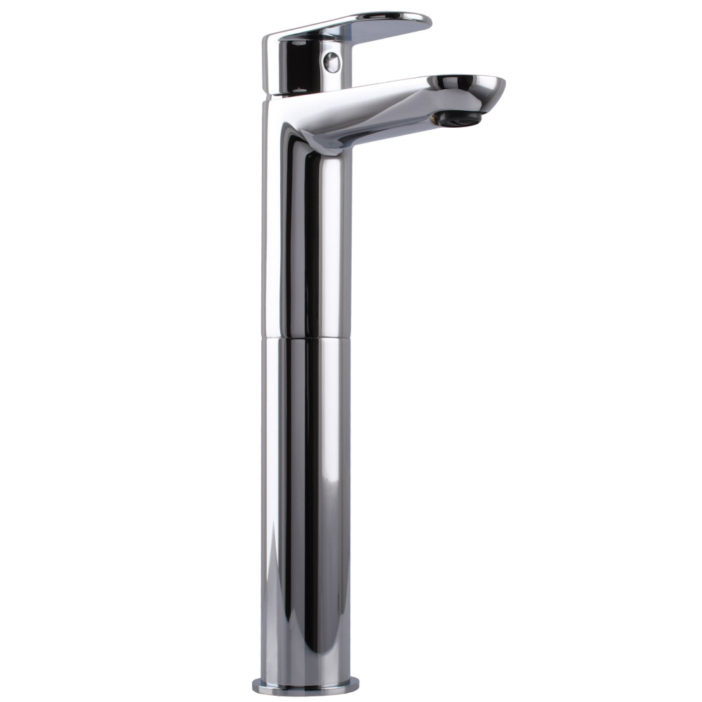 Змішувач для умивальника TOPAZ BARTS TB 07203-H36 високий H-305мм ,на гайці,шланги TAQ-M1055,D35