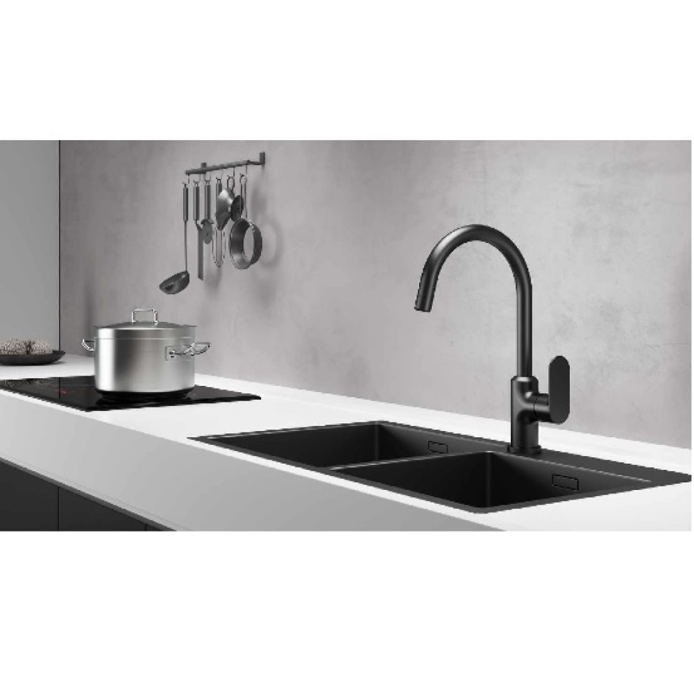 Змішувач для кухні Globus Lux Ontario GLO-0203S-BB