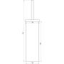Йоржик Підлоговий Globus Lux SQ 9429B SUS304