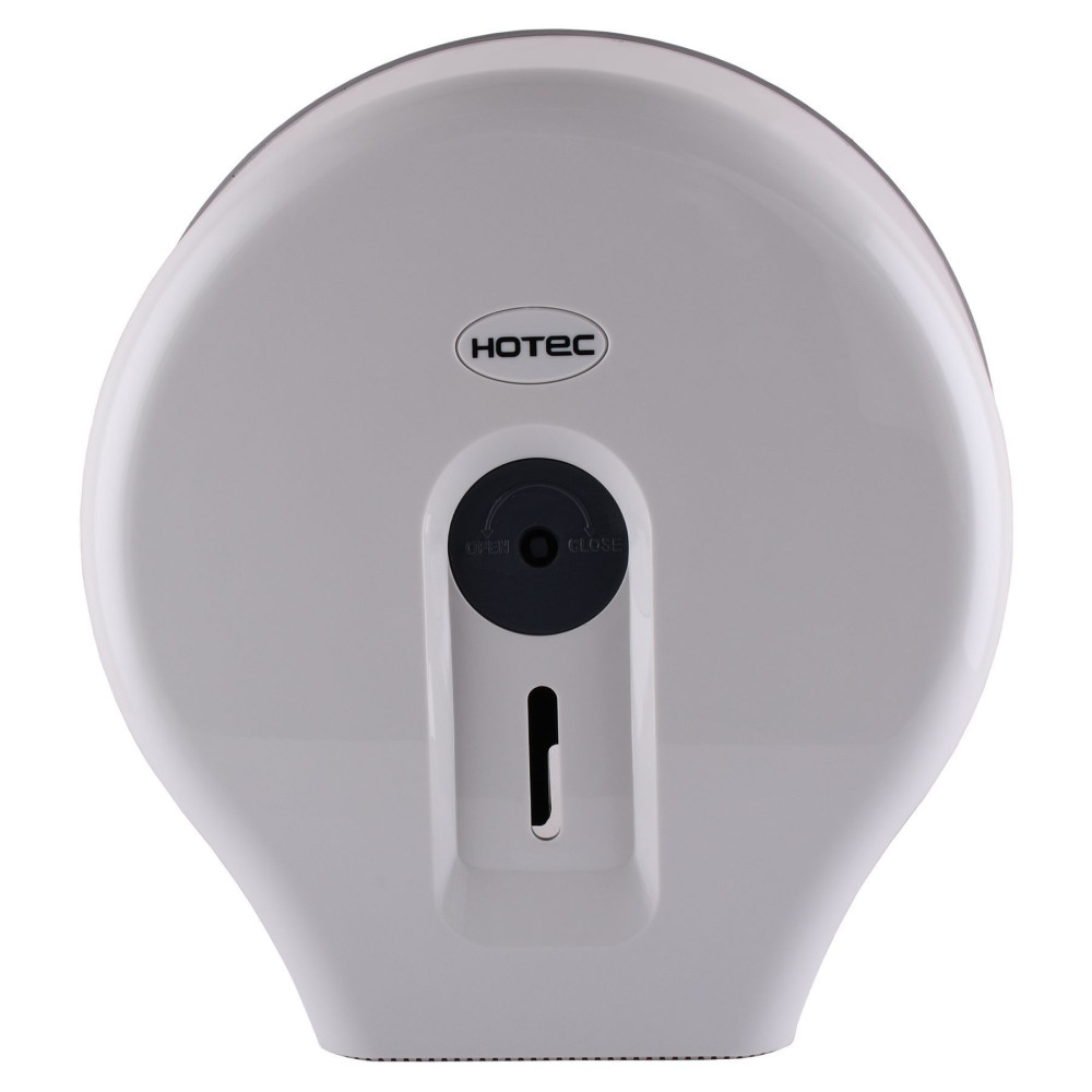 Диспенсер для туалетного паперу HOTEC 14.201S- ABS пластик круглий (264*127мм)