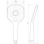 Душова лійка Globus Lux NS-003-BB