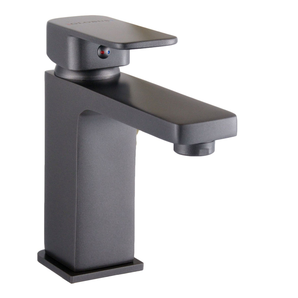Змішувач для умивальника Globus Lux Milano GLM-0401-11-Graphite