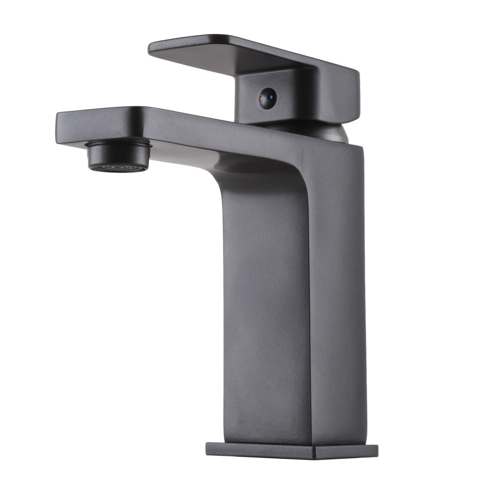 Змішувач для умивальника Globus Lux Milano GLM-0401-11-Graphite