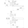 Змішувач для ванни Globus Lux DUKAT SD4-102N