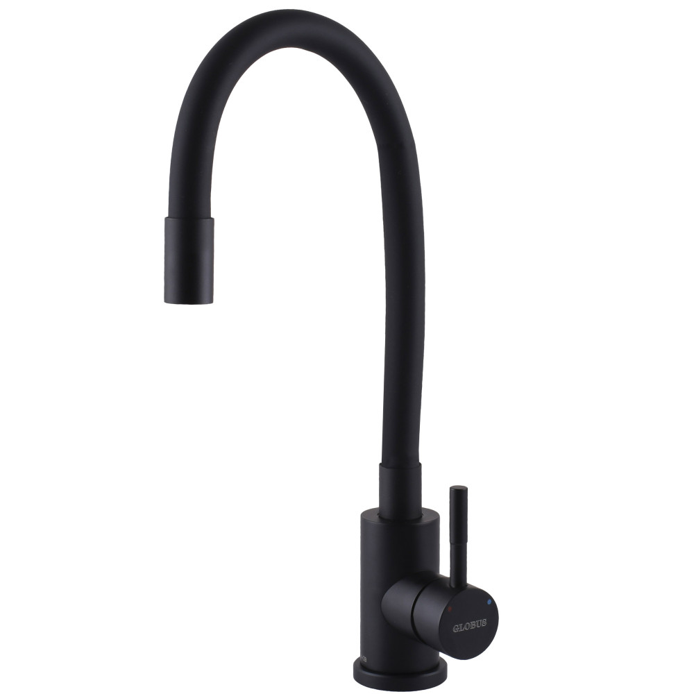 Змішувач для кухні Globus Lux ALPEN SBT1-203SB-BB