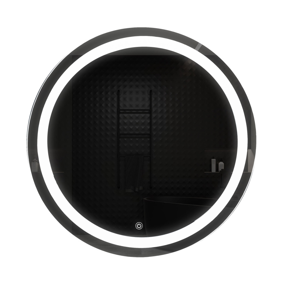 Дзеркало UNIO MRR-09 RND-S 700 x 700 mm LED FL з сенсором